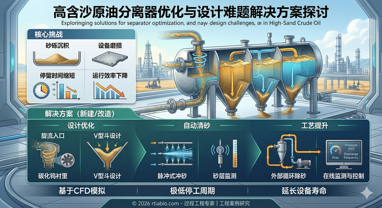 高含沙原油的分离器优化和设计难题解决方案探讨